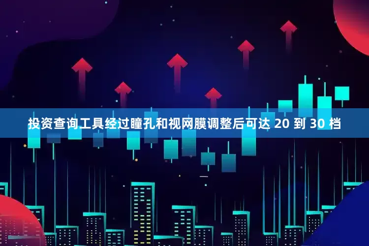 投资查询工具经过瞳孔和视网膜调整后可达 20 到 30 档