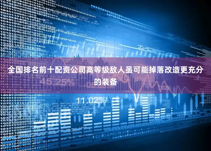全国排名前十配资公司高等级敌人虽可能掉落改造更充分的装备